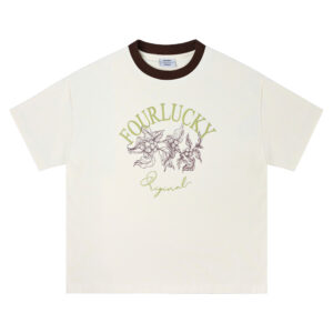 Áo thun in hình form boxy